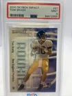 2000 Skybox Impact #27 Tom Brady New England Patriots RC Rookie PSA 9 MINT
