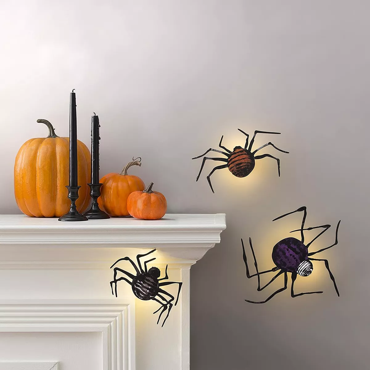 Spiders and outlet led lights