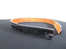 3D Black Leather Replacement Western Belt Boy/Kid /Youth Sz 22