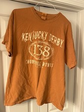 Kentucky Derby 138 2012 Vintage T shirt Churchill Downs mens XL