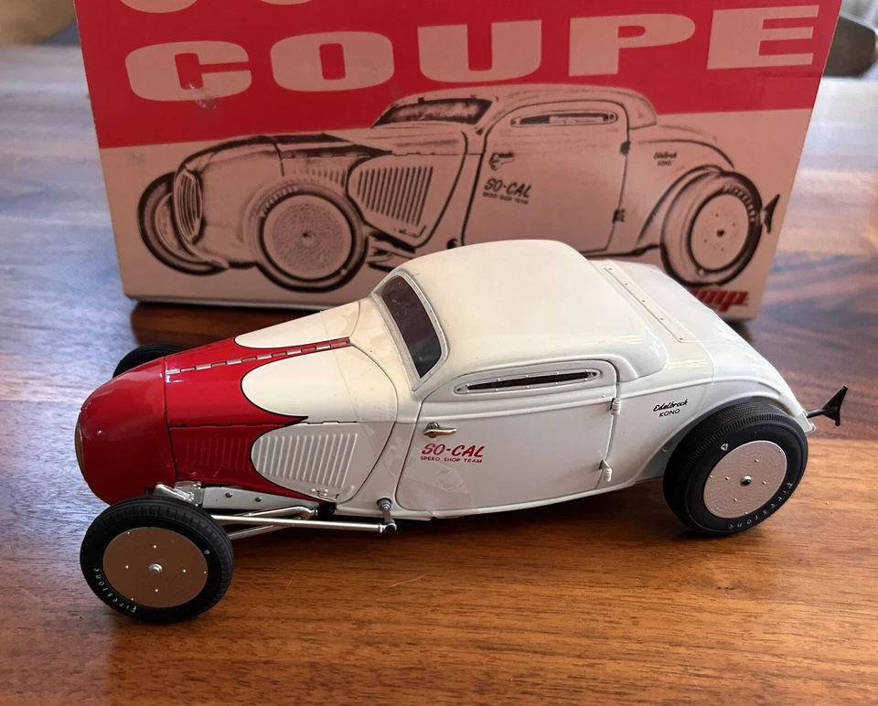 DANBURY MINT/GMP 1953 SO-CAL COUPE **VERY RARE 1:18 SCALE NEW OPEN BOX - Image 2 of 4