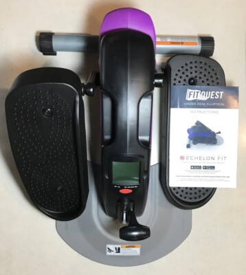 Echelon Fit Under Desk Manual Resistance Elliptical FNMS01 Barely Used, Tested!