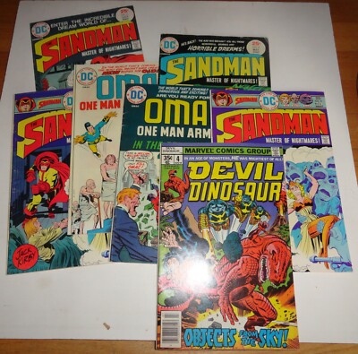 (7) JACK KIRBY BRONZE COMICS F/VF