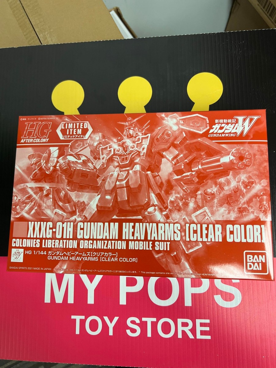 BANDAI HG 1/144 EVENT LIMITED ITEM GUNDAM HEAVYARMS CLEAR COLOR