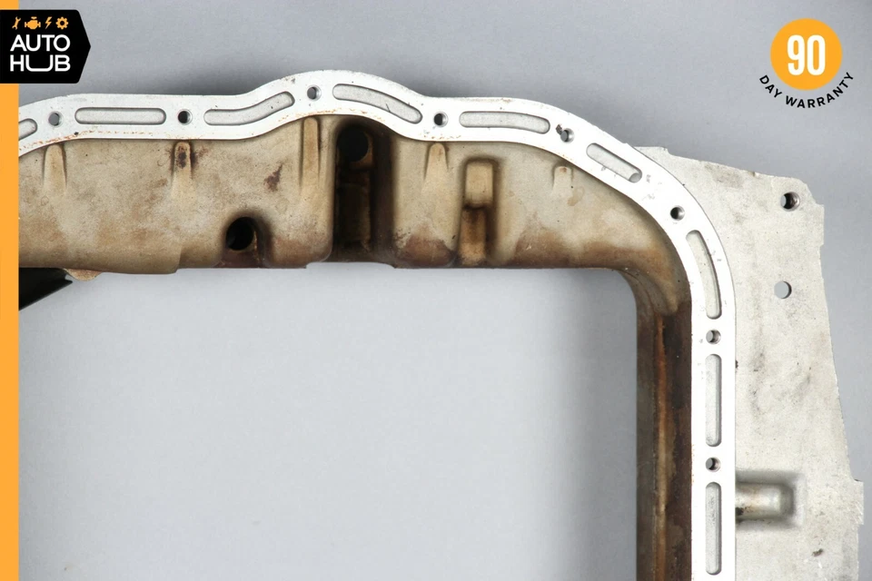 Верхняя секция масляного поддона 92-99 Mercedes W140 S500 CL500 E420 S420 1190141602 от оригинального производителя - Изображение 3 из 4