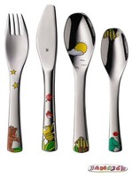 Wmf Janosch Kinderbesteck-Set Besteckset 4-Teilig Mit Motiv Edelstahl