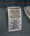 Woman Jean Pants 12 Distressd aeropostale high waisted Legging 37×28 strechy EUC — photo 5