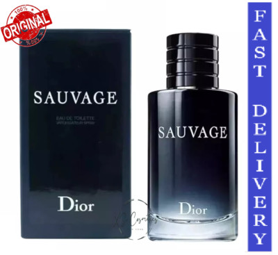Sauvage by Christian Dior Eau De Toilette Spray For Men 3.4 Oz NEW