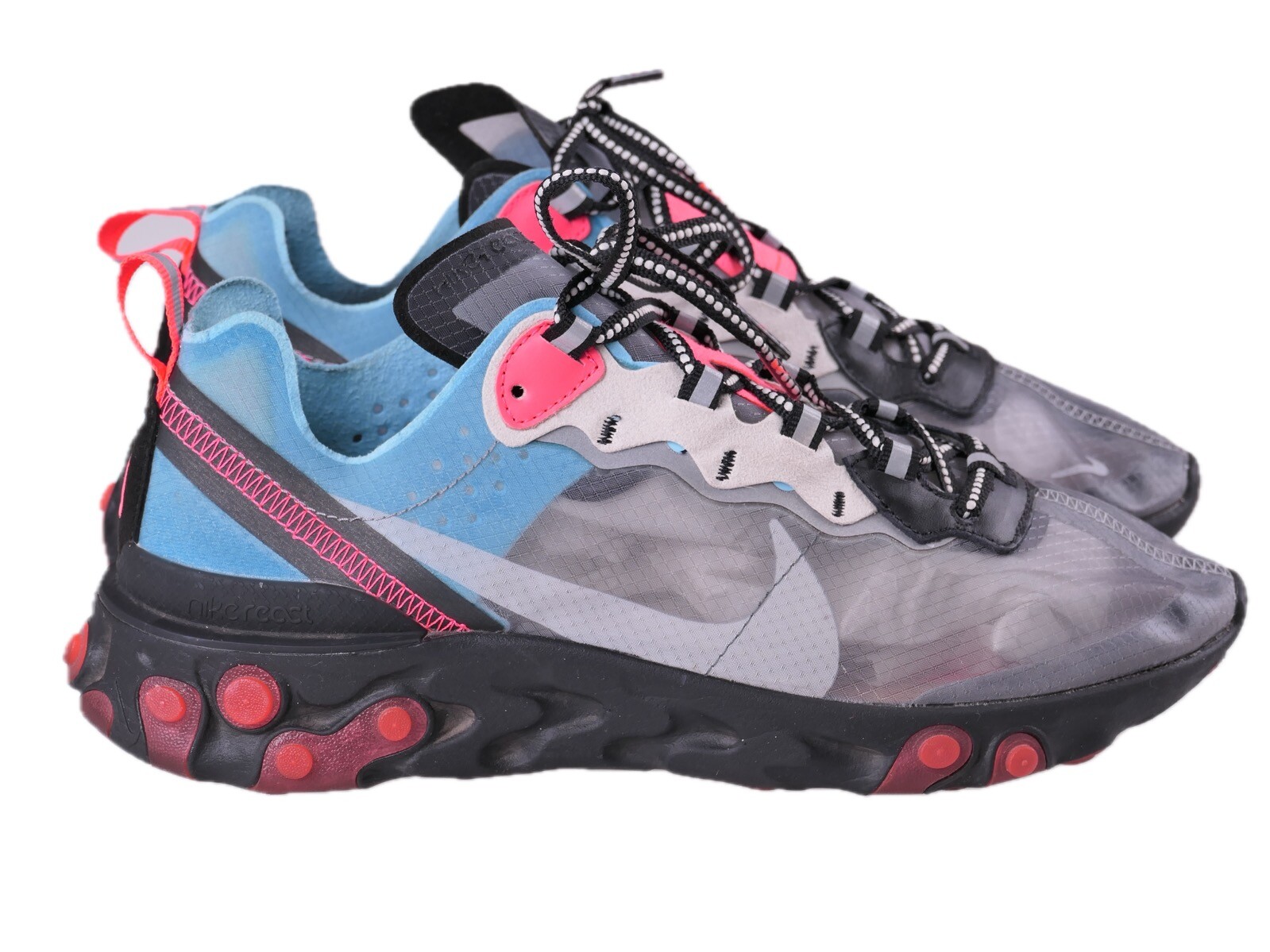 Nike 2018 React Element 87 Solar Red Sneakers Sho… - image 2