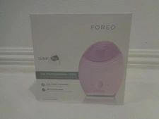 FOREO LUNA Pro All Skin types Facial Cleansing & Anti-Aging Device Lavender-NEW