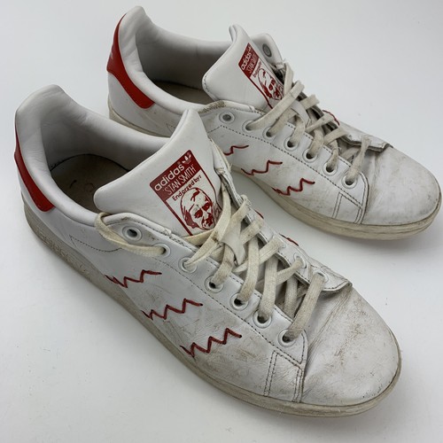 Adidas Originals Sam Smith Shoes Women\u0026#039;s Size 9.5 White Red S75138 |  eBay