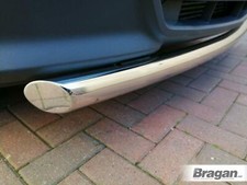 Spoiler Bar To Fit Mercedes Vito Viano 2004 - 2014 Stainless Steel Bumper Nudge