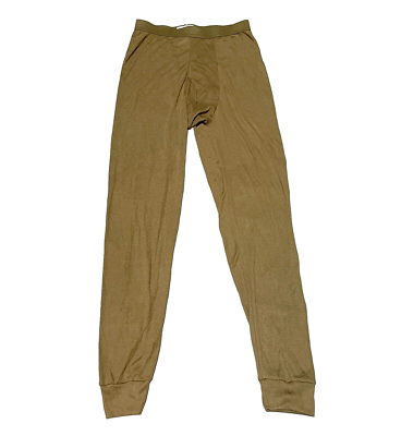 #ad #ad US Military SILK WEIGHT THERMAL UNDERWEAR LWCWUS PANTS Light Weight SMALL NEW $10.90