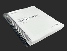 Fujifilm GFX 100s Instruction Manual: Full Color 368 Pages  Protective Covers