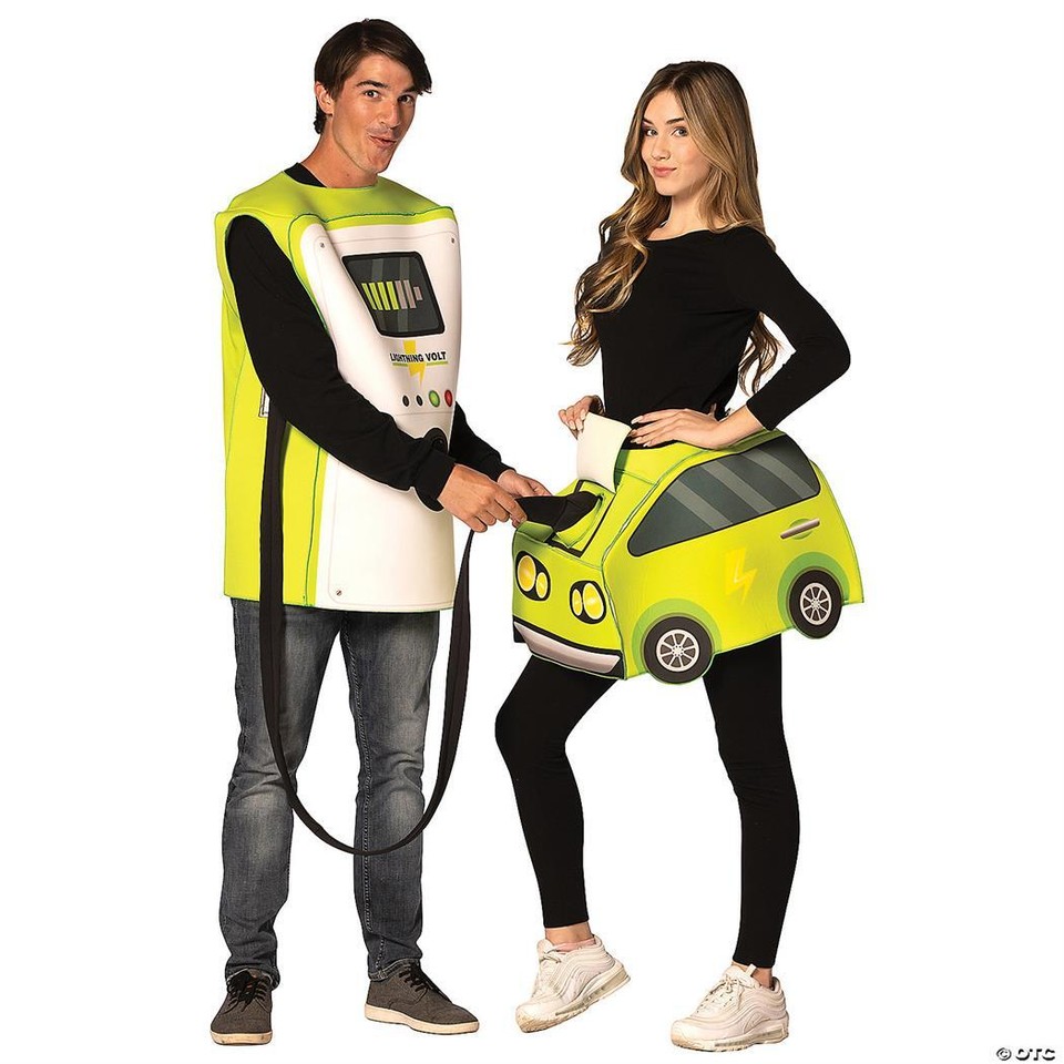 Electric Car & Charger Couples Costume - Rasta Imposta | eBay