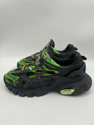 Balenciaga Track 2 Sneakers Black Green Size 6 US | eBay