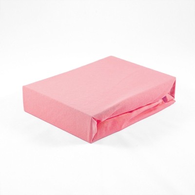 Jersey Kinder Baby Spannbetttuch 60 x 120 cm rosa Laken Bettlaken Babybett 
