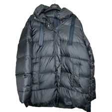Marella Lalla Puffer Coat Dark Grey Size 10 New With Tags
