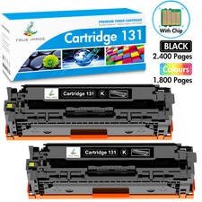 2PK Black CRG131 Toner Cartridges For Canon 131 ImageCLASS LBP-7100CN LBP-7110CW