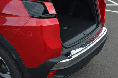Chrome Rear Bumper Protector For Mini Countryman R60 - Stainless Steel, No Drill, Easy Install Scratch Guard