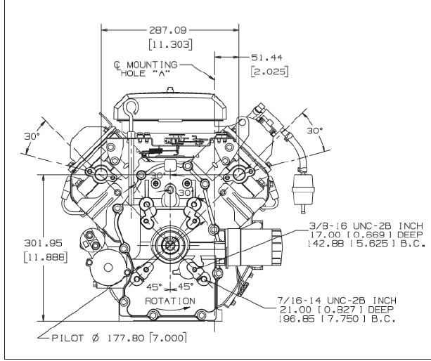 Kohler Command 20 - Horizontal Engine for sale online | eBay