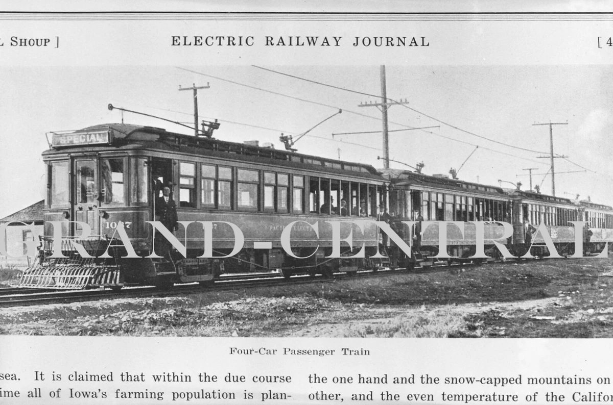 Electric railroad best sale company