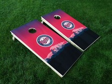VINYL WRAPS Cornhole Board DECALS Minnesota Twins 04 Baseball Bag Game Sticker