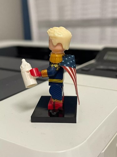 HOMELANDER THE BOYS ANTONY STARR LEGO MINIFIG FIGURE amazon prime vought - Foto 3 di 5