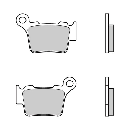 Brembo rear brake pads 07BB27.TT for Husqvarna FE 501 2014 > 2016 - Picture 2 of 3