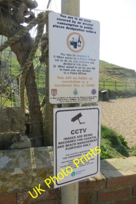 Foto 6x4 Kein Vervvy und Sie sind auf Telly Bridport Nun, dieser Strand ist im Jahr 2015