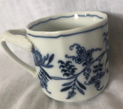 Vintage Blue Danube COFFEE MUG Blue Onion Medium Size Cup -2