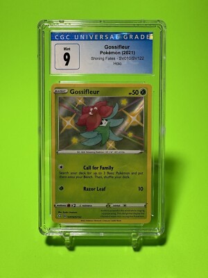 gossifleur pokemon card CGC 9 Gossifleur SV010/SV122 Shining Fates Holo Pokemon Mint