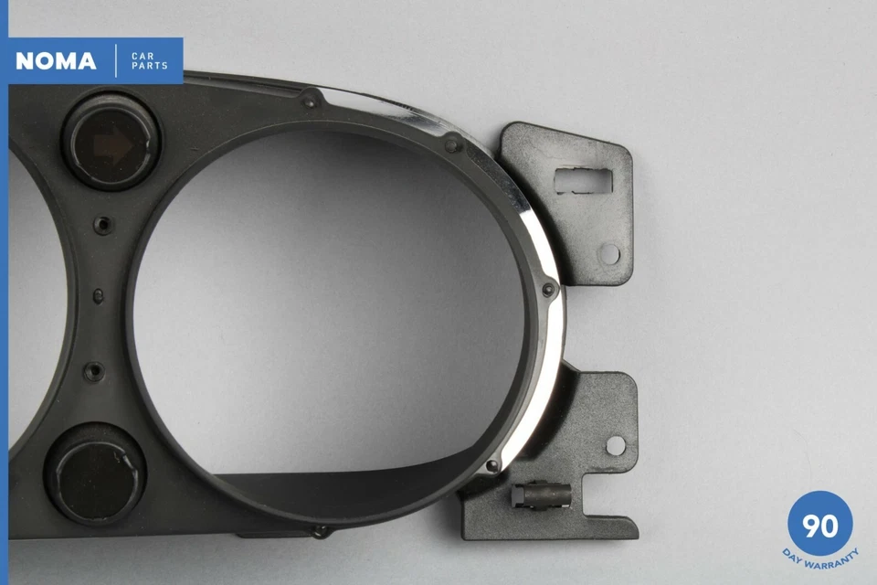 04-09 Jaguar XJ8 VDP X350 X358 painel de instrumentos moldura acabamento caixa fabricante de equipamento original - Imagem 2 de 4