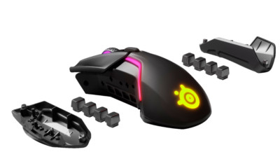 SteelSeries Rival 650 Wireless Optical Gaming Mouse with RGB Lighting Black