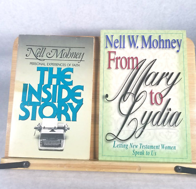 Nell Mohney Lot of 2 Trade Paperbacks - FROM MARY TO LYDIA & THE INSIDE STORY