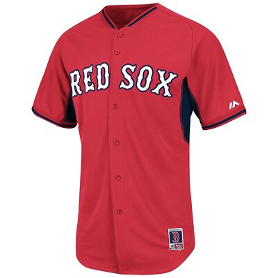 Boston Red Sox Men's MLB Authentic Majestic Cool Base Jersey Size: 44 Medium