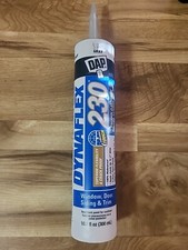 DAP DYNAFLEX 230 Gray Silicone Door Trim Window Siding Sealant 10.1oz