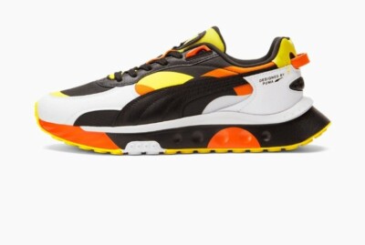 Puma Wild Rider 59TH ST 382988 01 Men's running shoes Orange White