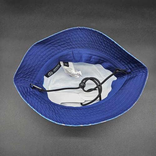 Mercedes Benz F1 SE George Russell "No Diving" Miami USA GP Bucket Hat Blue Cap - Picture 4 of 5