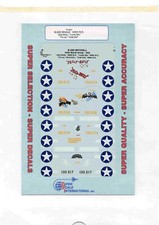 Calcomanías SuperScale 1/72 B-25D Mitchell 345 BG 498 499 501 Jelly Belly 72-691
