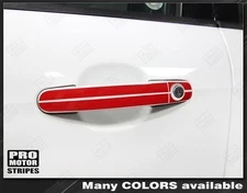 Ford Focus Door Handle Overlay Stripes Decals 2011 2012 2013 2014 Pro Motor