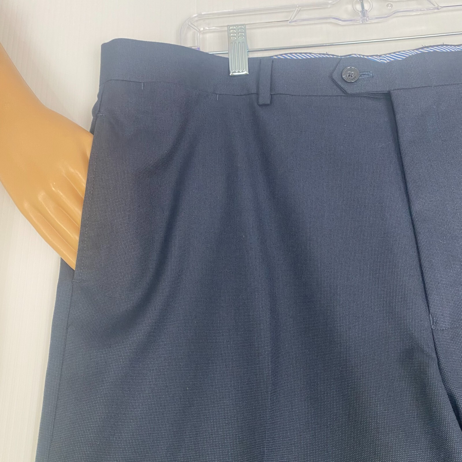 Tommy Hilfiger Blue Dress Pants Men Sz 40/32 Dry Clean 47338 Lightweig Casual thumbnail 13