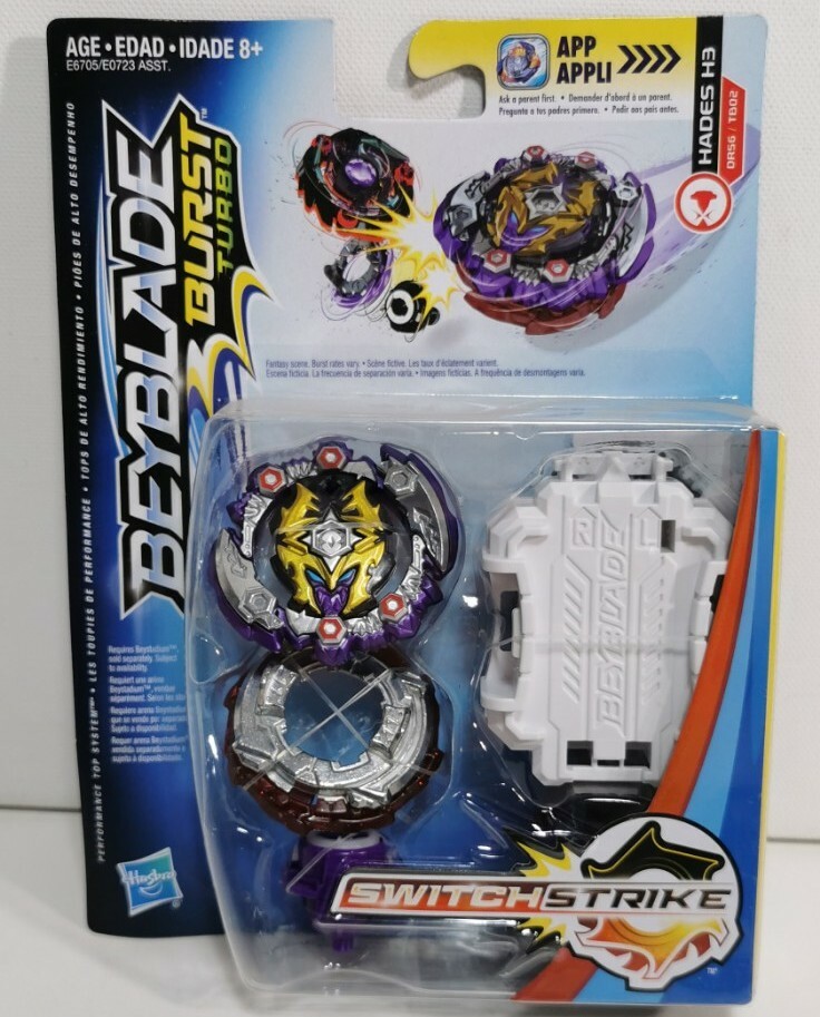 toupie beyblade burst turbo hades h3 