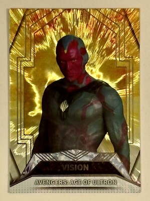 2023 Marvel Finding Unicorn Avengers Ultron Gold Vision 64/100 Card
