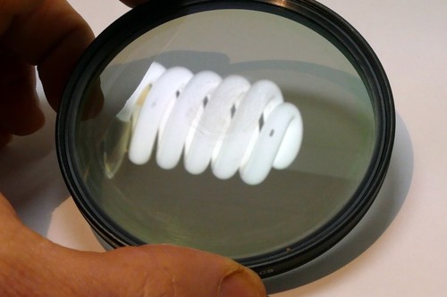 C-PL 86mm Circular Polarizer Filter - with DAMAGED COATING separation - Picture 4 of 14