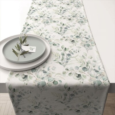 Tischläufer EUCALYPTUS ALL OVER 40x150cm by Ambiente