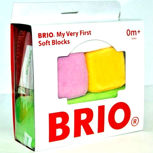 Baby Brio My First Soft Building Blocks 0+ Months Quality Toy Gift Boxed Gift