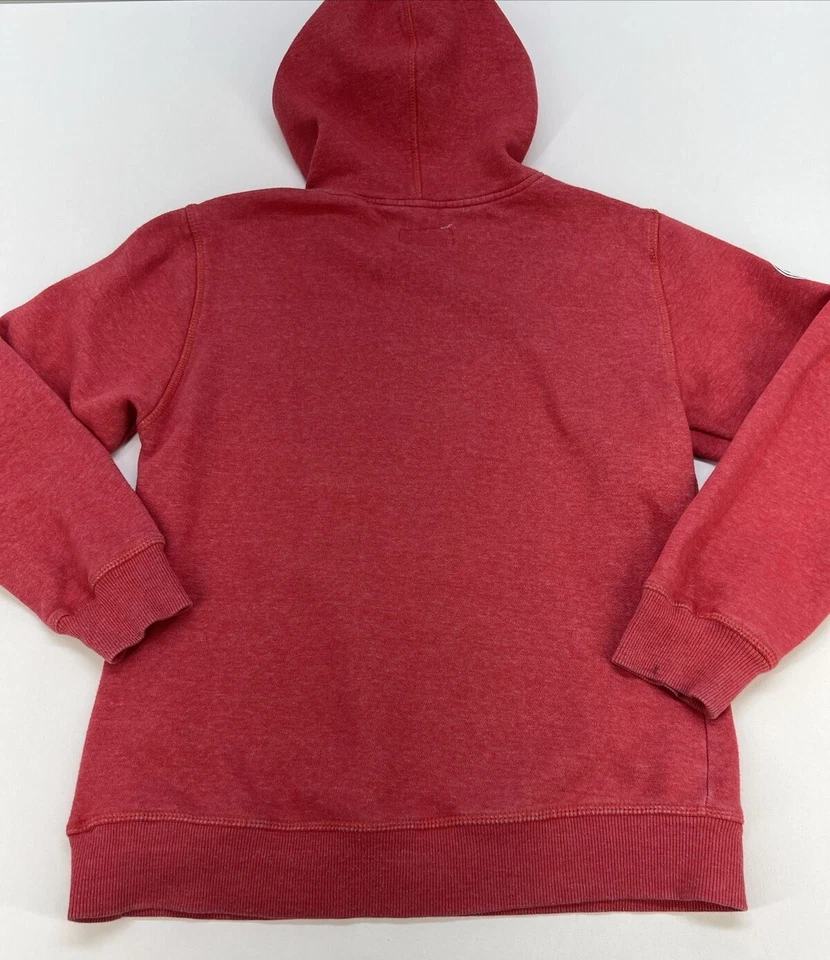 Moletom pulôver com capuz Lucky Brand Youth G (14-16) vermelho claro EUA 90 - Imagem 3 de 4