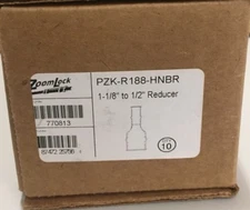 ZOOMLOCK PZK-R188-HNBR BRAZE-FREE 1-1/8"-1/2" REDUCER 10/PK 770813
