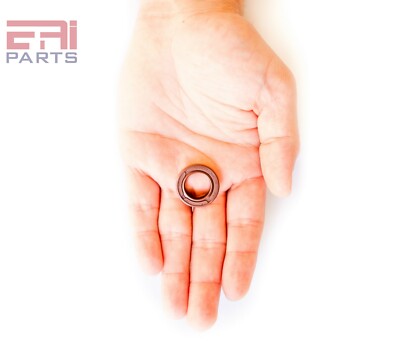 EAI 22x47x7mm FPM/FKM Oil Shaft Rotary Seal w/ Stainless Steel